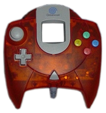 Sega Dreamcast PAL Dreamarena Red Controller